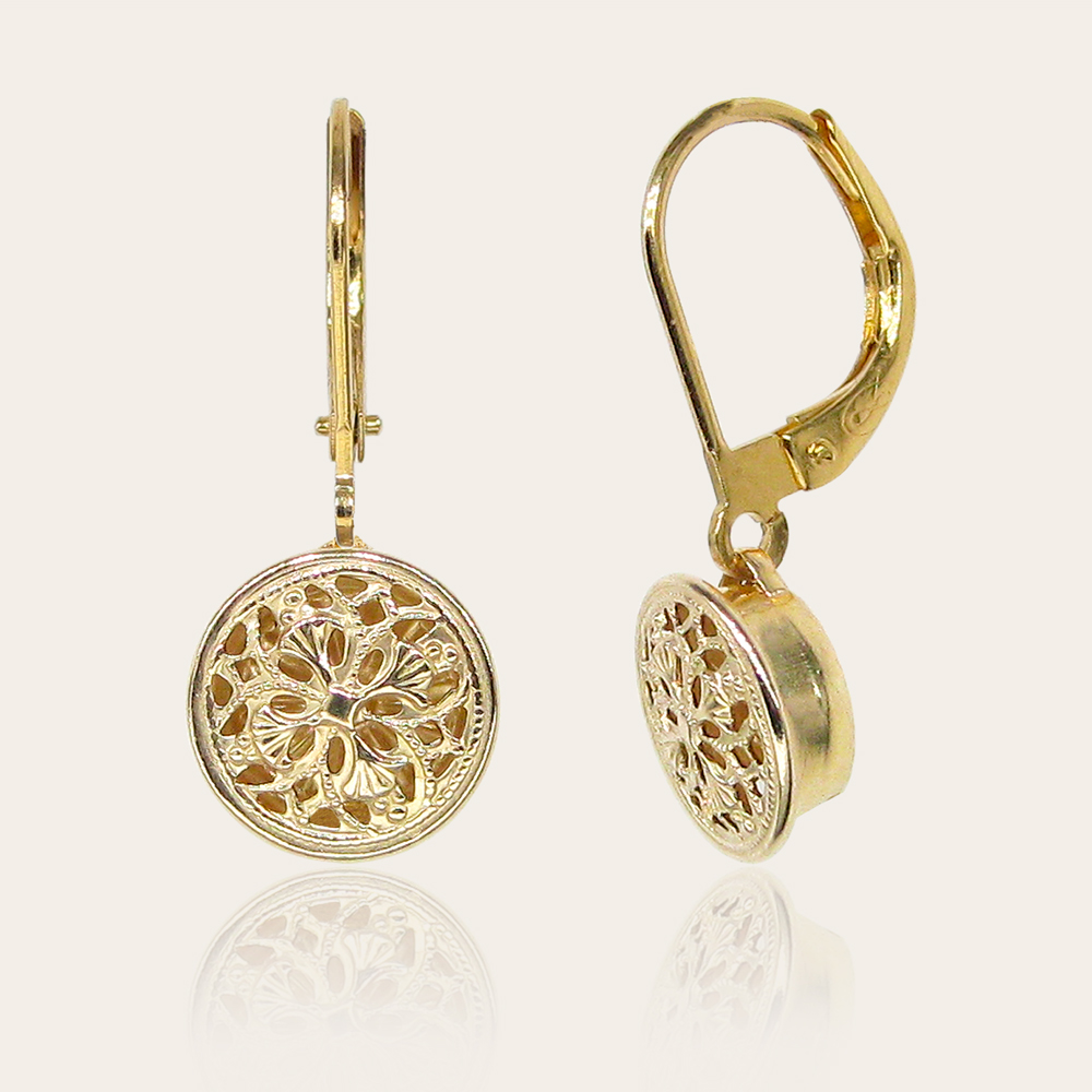 Pendientes Laminado de Oro